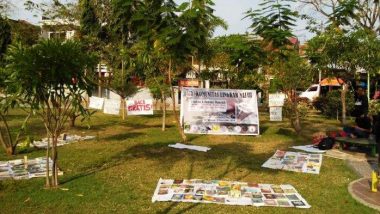 Komunitas Lingkar Nalar Bangun Minat Baca Masyarakat dan Mahasiswa