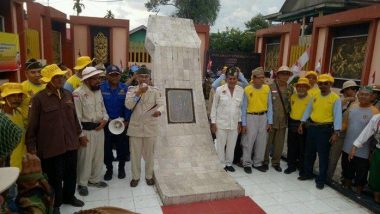 Komunitas Sepeda Ontel Saban Gelar Kirab HUT Proklamasi Gubernur Tentara ALRI Divisi IV