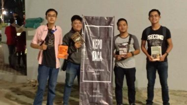 Komunitas Kepo Baca Lampung Ajak Masyarakat Melek Buku