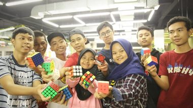 Depok Rubik’s Cube Community, Belajar Pecahkan Masalah dan Kesabaran Lewat Permainan