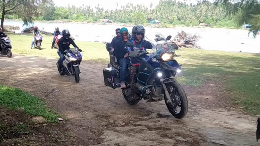 Komunitas Moge Gayo Highland Moto Community Jelajahi Pulau Simeulue
