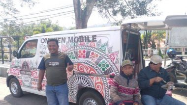 Komunitas Mobil Kopi Indonesia Tanah Gayo Ikut Semarakkan Kenduri Kebangsaan di Bireuen