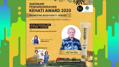 Penganugerahan KEHATI Award 2020 “Promoting Biodiversity Heroes”