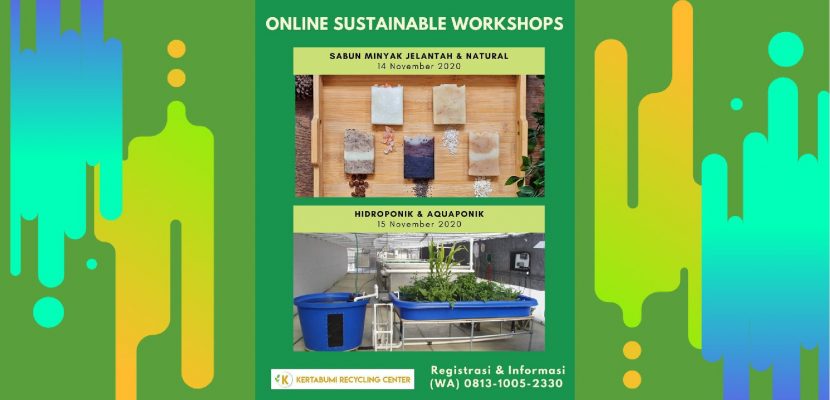 Online Sustainable Workshop: Hidroponik & Aquaponik Skala Rumahan
