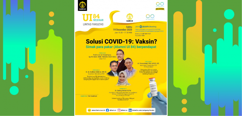 Webinar “Solusi COVID-19: Vaksin?”
