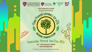 Lomba Desain Poster untuk merayakan Hari Sejuta Pohon Sedunia bersama BW KEHATI LSPR
