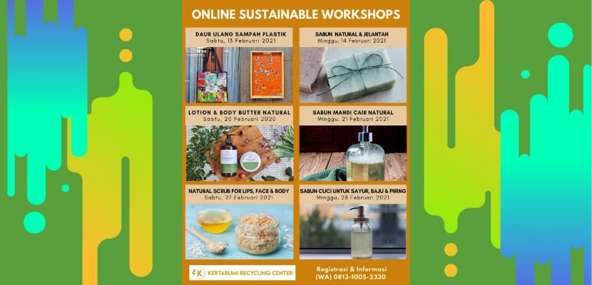Sustainable Workshop: Pembuatan Sabun Natural untuk Sayur, Baju, dan Piring