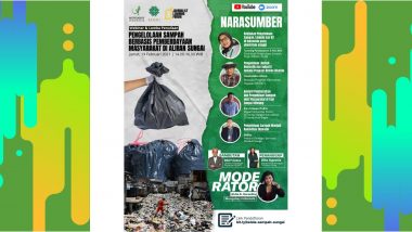 Webinar dan Lomba Penulisan: “Sampah Bahan Baku Ekonomi di Masa Pandemi”