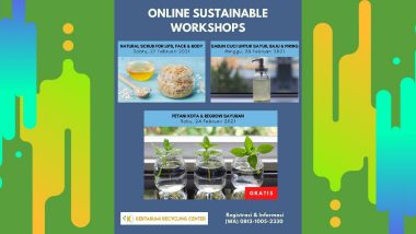 Online Workshop: Petani Kota & Regrow Sayuran bersama Kertabumi Recycling Center