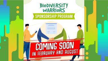Biodiversity Warriors Sponsorship Program tahun 2021 bersama Yayasan KEHATI