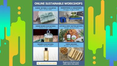 Sustainable Workshop bersama Kertabumi Recycling Center: Pembuatan Tempe Organik, Shampo Cair Natural, dan Regrow Sisa Sayuran di Rumah