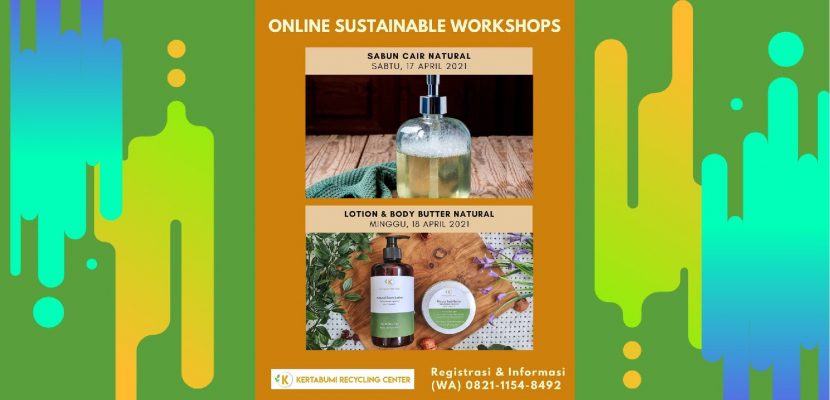 Sustainable Workshop: Pembuatan Sabun Cair Natural untuk Mandi