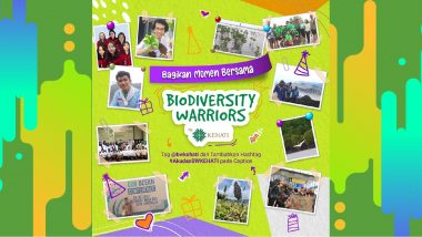 7 Tahun Beraksi Mengarusutamakan Isu Keanekaragaman Hayati dan Lingkungan Hidup di Indonesia: Bagikan Momenmu bersama Biodiversity Warriors!
