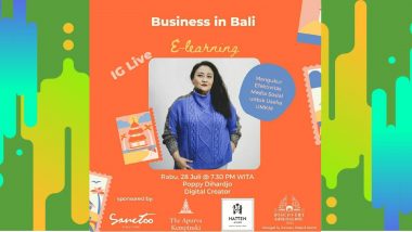E-Learning Bali in Your Hands bersama Poppy Dihardjo (Founder Perempuan Tanpa Stigma & Content Creator)