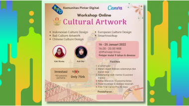 Workshop Online Cultural Artwork