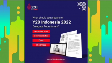 The Recruitment of the Y20 Indonesia 2022 Delegate