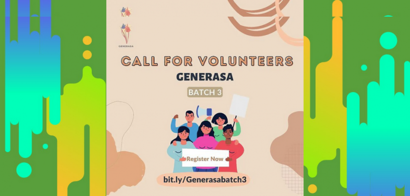 Komunitas GENERASA Indonesia : OPEN RECRUITMENT BATCH 3