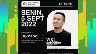 Komunitas Kopi Nusantara : Workshop Latte Art