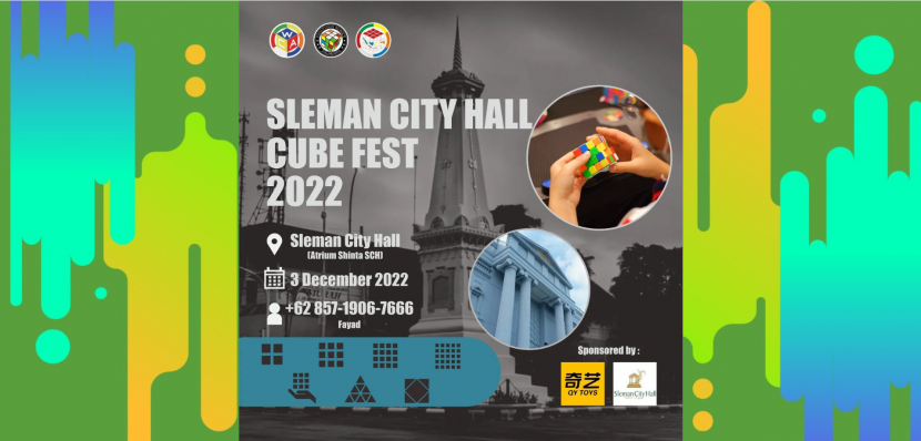 Paguyuban Rubik Jogjakarta : “Sleman City Hall Cube Fest 2022”