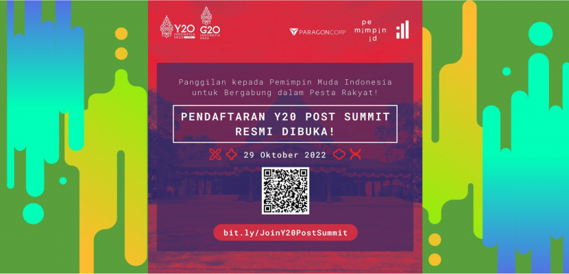 Y20 Indonesia 2022 : Y20 POST SUMMIT – PESTA RAKYAT