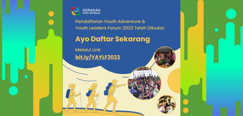 Gerakan Mari Berbagi : Youth Adventure & Youth Leaders Forum 2023