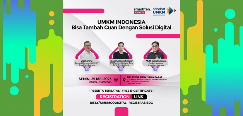 Komunitas Sahabat UMKM : “UMKM INDONESIA, Bisa Tambah Cuan dengan Solusi Digital”