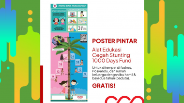 1000 Days Fund : Poster Pintar