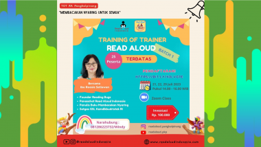Read Aloud Indonesia : Training Of Trainer Read Aloud Batch 1
