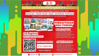 Global Youthpreneur Nusantara (GYN)  : FULLY FUNDED INTERNATIONAL YOUTH INNOVATION SUMMIT MALAYSIA 2023