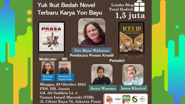 Komunitas Kompasianer Jakarta : Event Bedah Novel di TIM