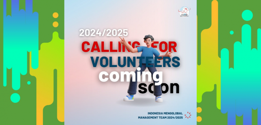 Indonesia Mengglobal :Pendaftaran untuk Volunteers Periode 2024/2025