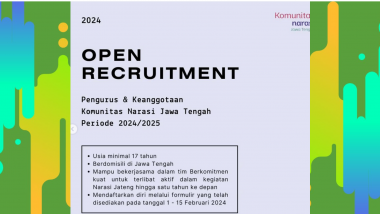 Komunitas Narasi Jateng : Open Recruitment