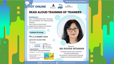 Read Aloud Indonesia : Train of Trainer Read Aloud oleh Read Aloud Jakarta Utara 2024