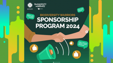 Biodiversity Warriors Yayasan KEHATI : BW Sponsorship Program 2024 Termin I, telah dibuka!