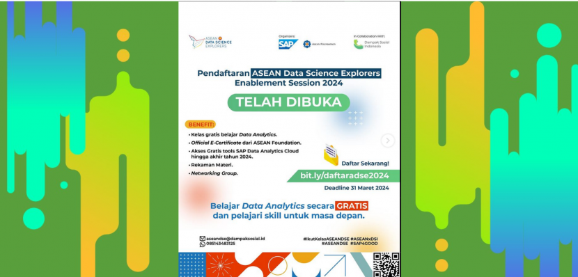 Dampak Sosial Indonesia : ASEAN Data Science Explorers Enablement Session 2024